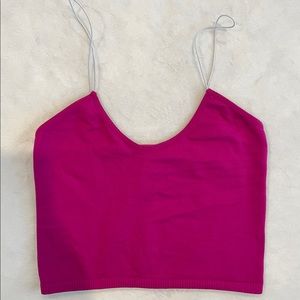 Free People Purple Crop